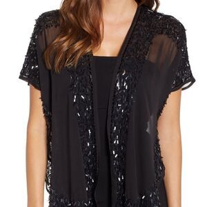 Echo Design Sparkly Sheer Shrug Echo Black